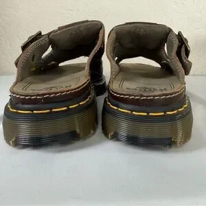 Vintage Dr. Doc Martens 8A59 Fisherman Sandals Chunky Buckle Strap Brown Slides Dr. Martens | Shoes | Vintage Dr Doc Martens 8a59 Fisherman  main image 4